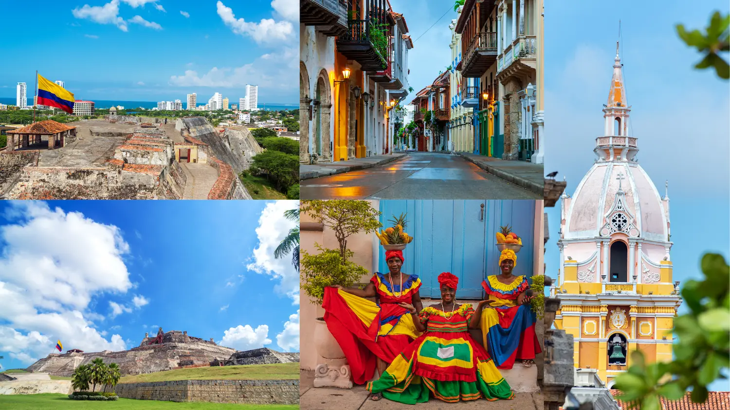 Ciudad con Castillo de San Felipe